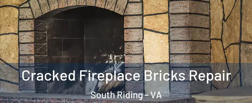  Cracked Fireplace Bricks Repair South Riding - VA