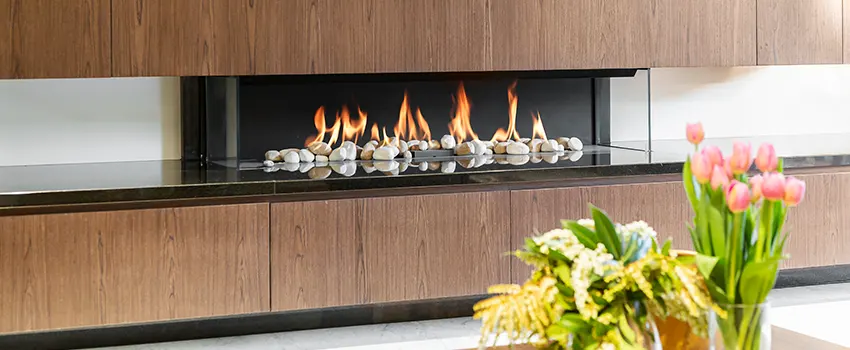 Double-height Fireplace Design Refurbishment in South Riding, Virginia
