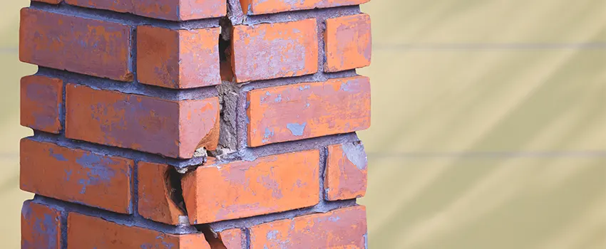 Repairing Cracked Porcelain Tiles for Fireplace in South Riding, VA