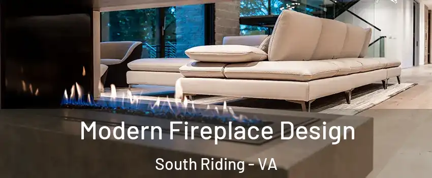  Modern Fireplace Design South Riding - VA